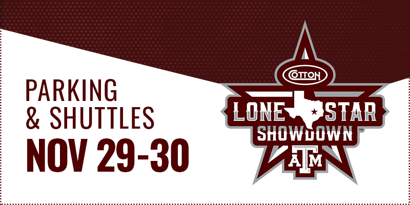 Lone Star Showdown Parking & Shuttles