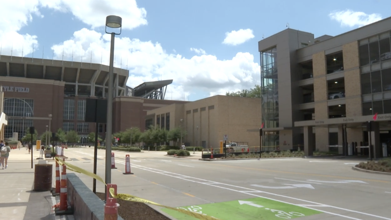 Construction on campus